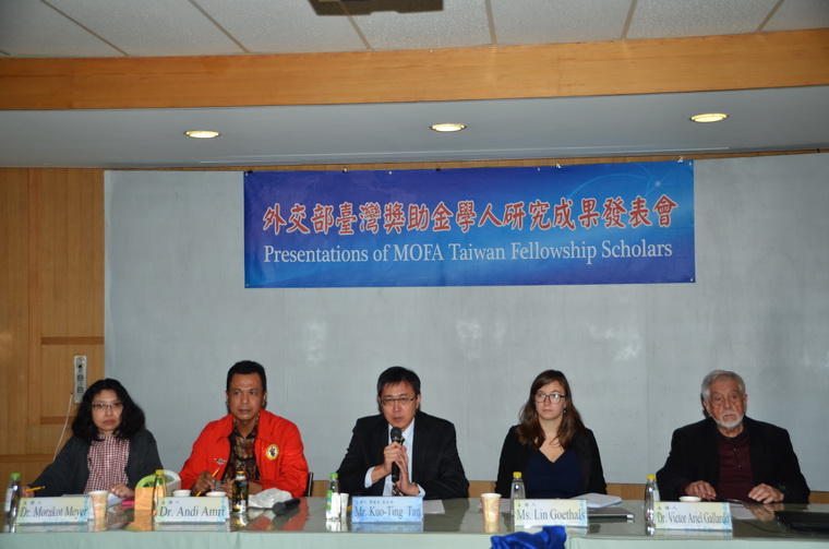 2017 4th Presentations of MOFA Taiwan Fellowship Scholars:picture2