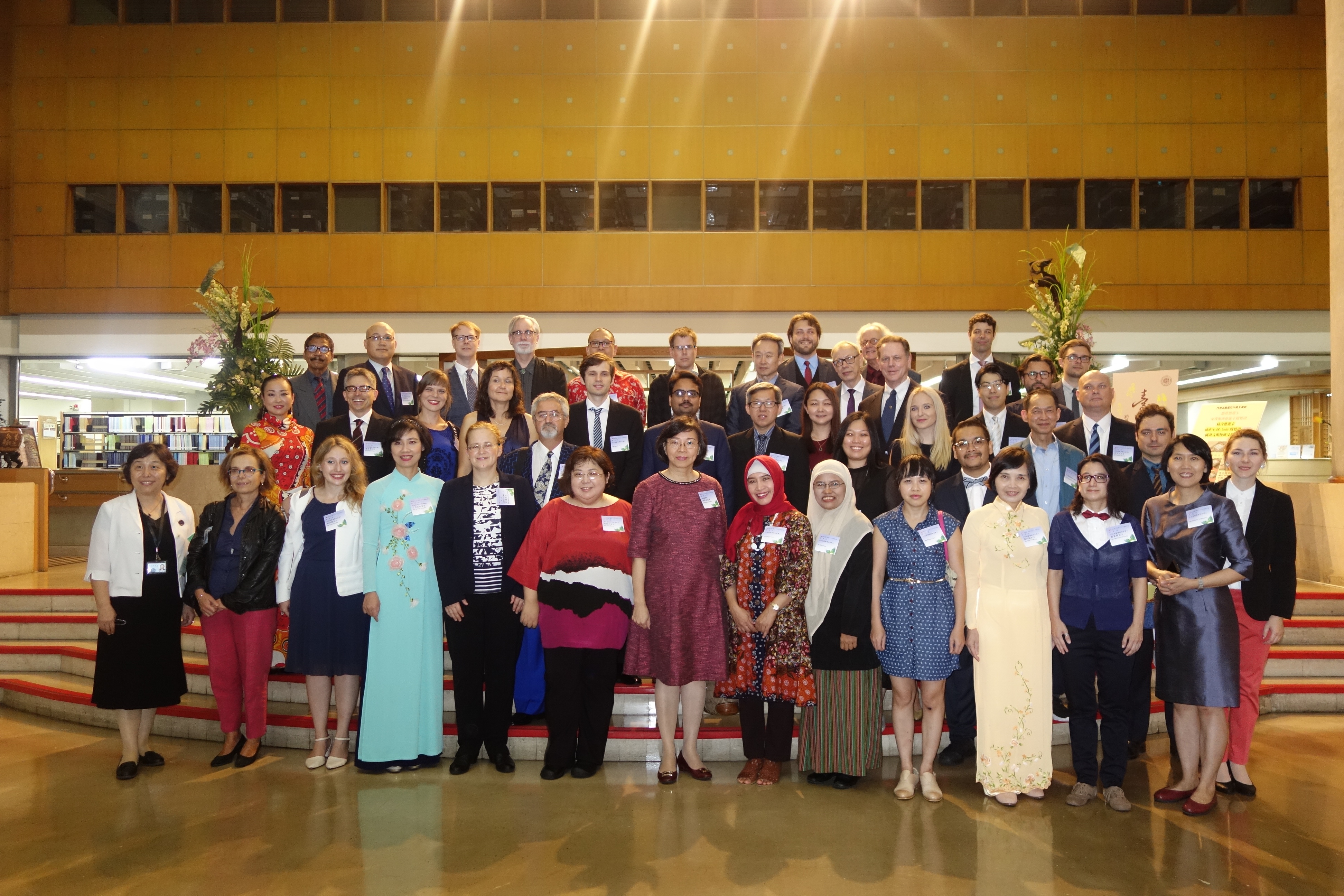 外籍訪問學人受邀參加107年度國慶酒會