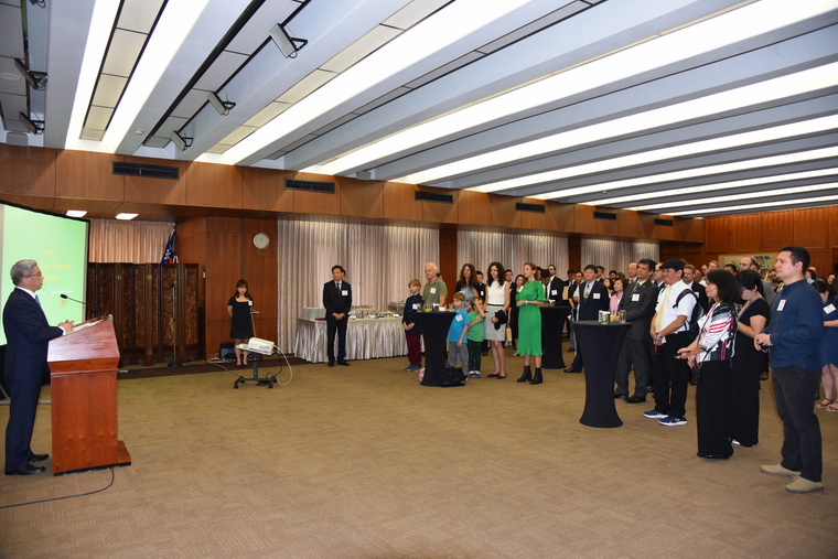 2019 MOFA Reception & 2nd Presentation of Taiwan Fellowship Scholars:picture2