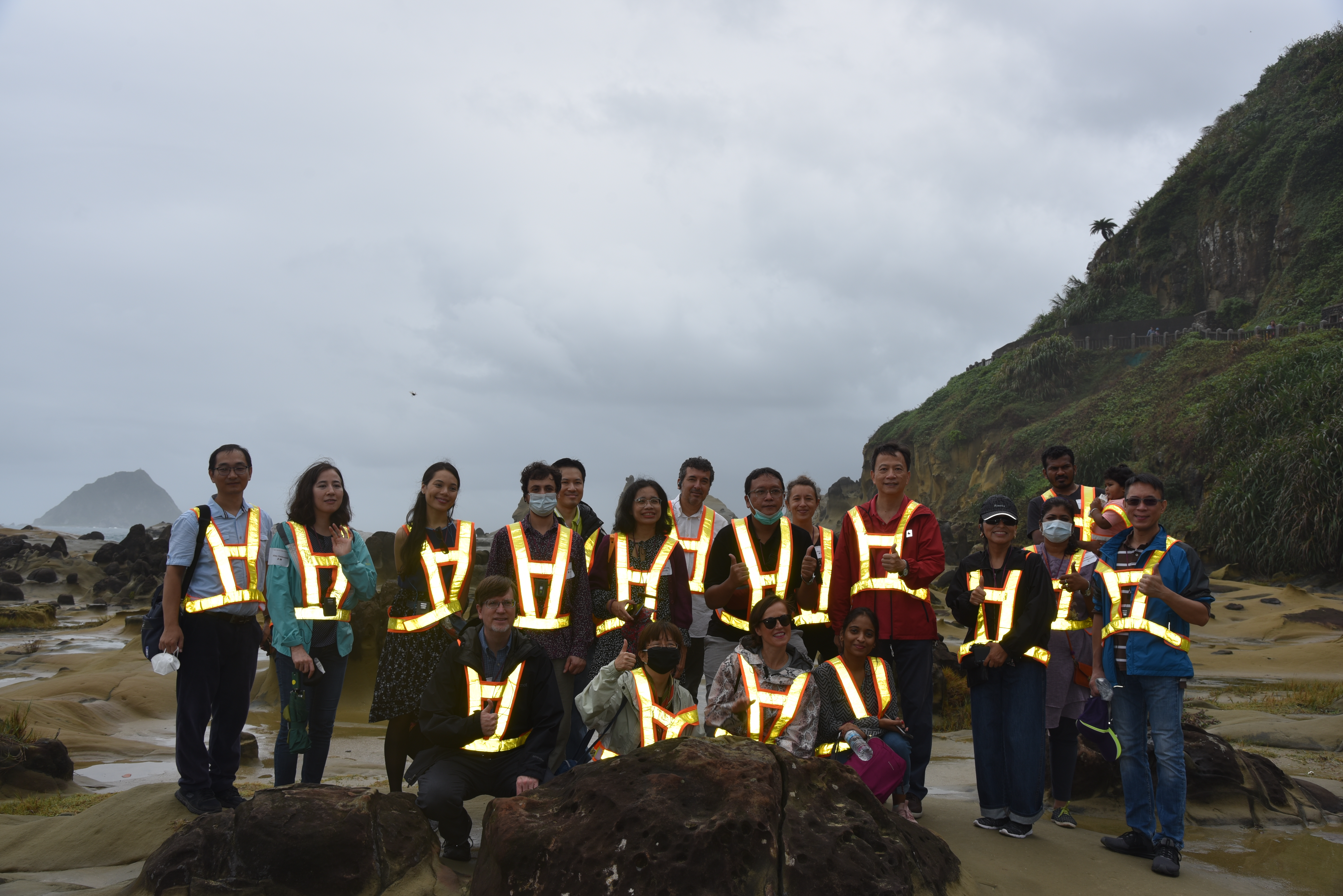 2020 Cultural Trip to Keelung Heping Island and Gold Museum for Visiting Scholars