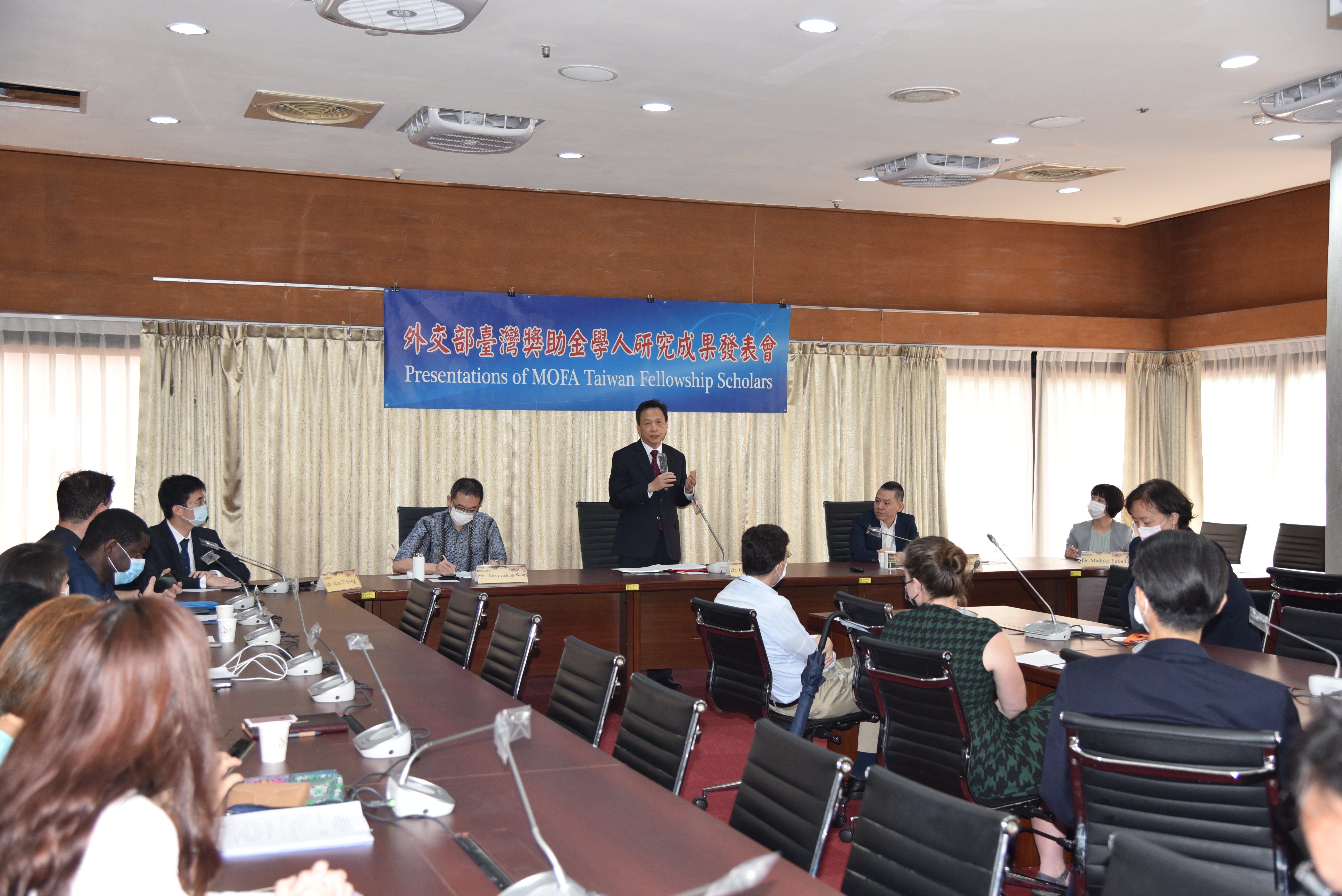 2021Presentations of MOFA Taiwan Fellowship Scholars: Stability and Prosperity in the Indo-Pacific Region  – Taiwan