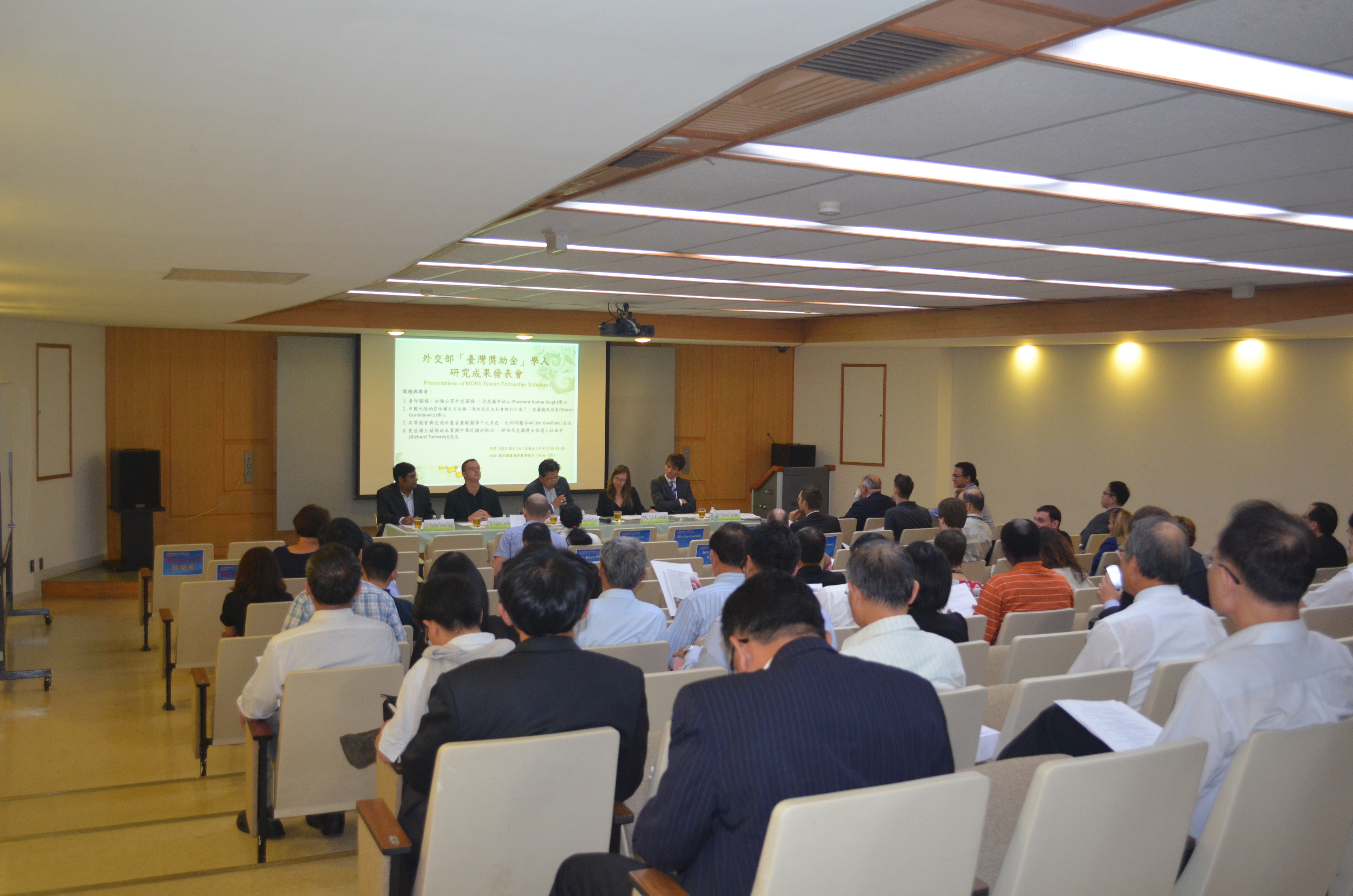 The Third Seasonal Presentation of Taiwan Fellowship Scholars:picture3