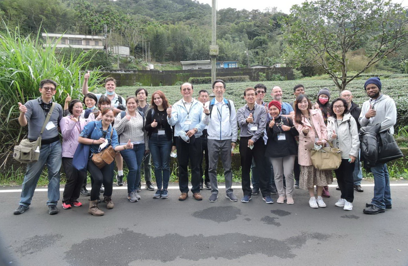 照片 2021 外籍學人文化參訪 體驗臺灣坪林茶產業、生態、史觀及文物