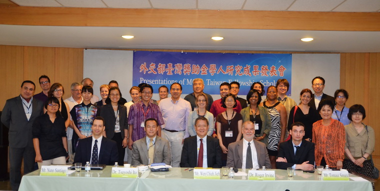 The second season of Presentation of Taiwan Fellowship Scholars on July 1,2014
